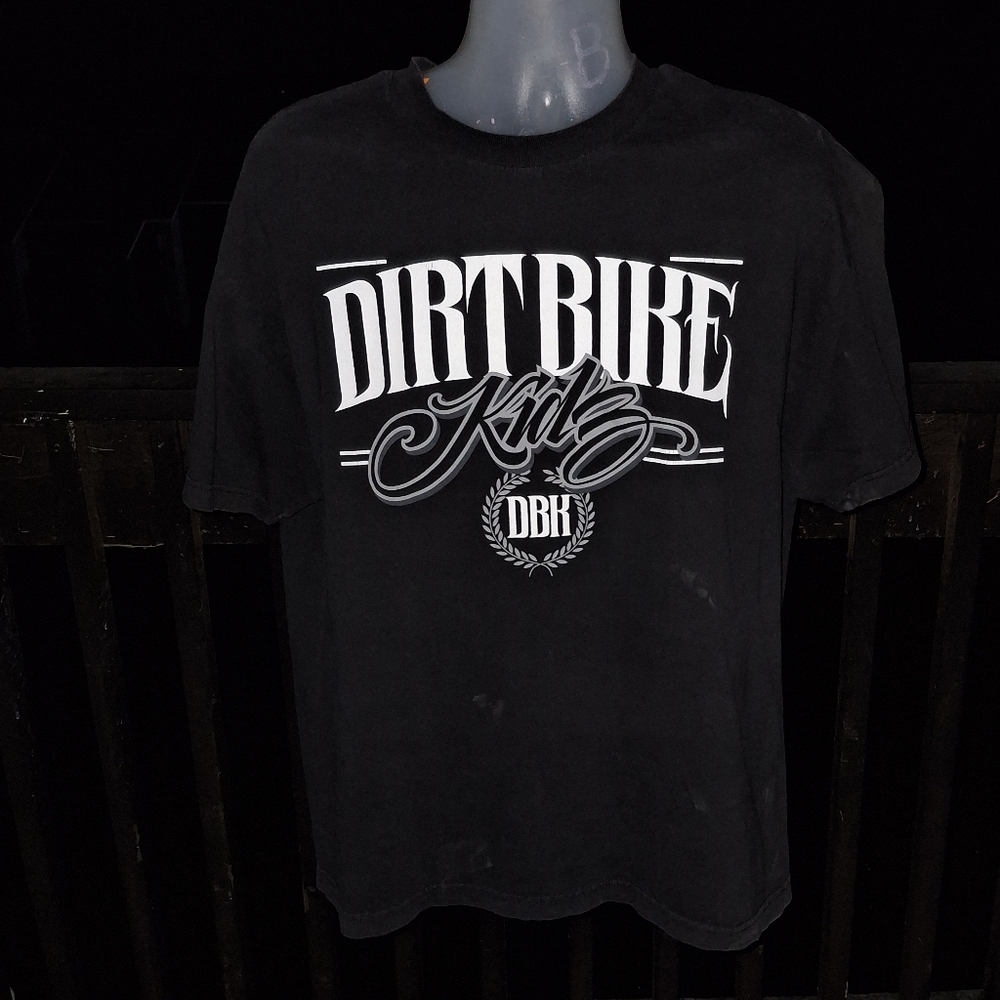 Vintage DBK Dirt Bike Kids T Shirt Size XL